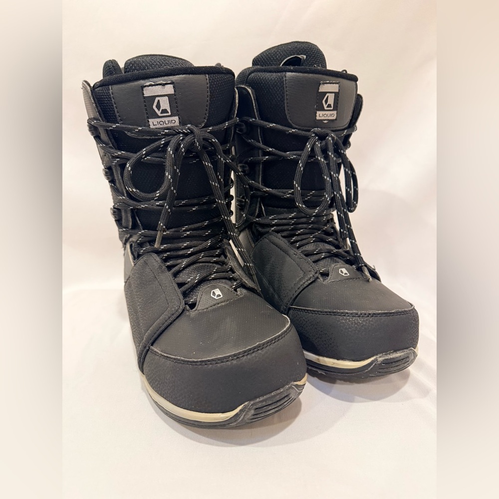Liquid Impact Men’s Snowboard Boots Black Size 8